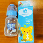 150ml Baby Feeder AppleBear Baby Feeder Plastic Bottle with Silicone Nipple - Image 6