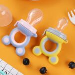 Silicone Pouches Babies Toddlers Infants Kids Baby Fresh Fruit Food Feeder Pacifier Training Massaging Toy - Image 3