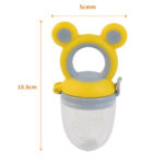 Silicone Pouches Babies Toddlers Infants Kids Baby Fresh Fruit Food Feeder Pacifier Training Massaging Toy - Image 2