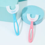 All Rounded Children Silicone U-shape Toothbrush Kids U Shaped Toothbrush For Kids 2-6 Years Old Teeth Cleaning Brushes - Image 4