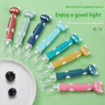 Children's Training Tableware-Newborn Silicone Soft Head Spoon for Baby's Supplementary Food Solid Pattern Spoon - Image 3