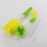 Baby Feeder Bottle Cleaning Brush Tools Set Multicolor - 5 Pcs Set - Image 4