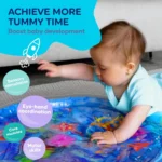 65cm Inflatable PVC Baby Tummy Time Water Play Mat - Image 8