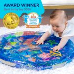 65cm Inflatable PVC Baby Tummy Time Water Play Mat - Image 3