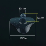 1 Pair Washable Reusable Silicone Breast Cover Soft Ultra-thin Nipple Milk Nursing Protector Pacifier Cover - Image 5