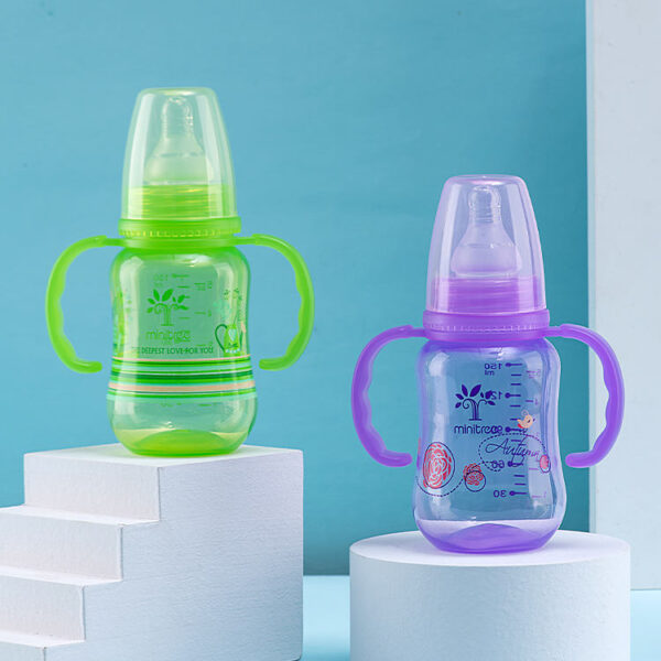 150 ml Minitree Plastic Bottle Feeding Baby Feeding Bottle - 5 OZ