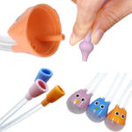 Silicone Baby Nose and Mouth Suction Device Pipe Nose Cleaner - Image 2