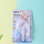 New Anti-Backflow Nasal Suction Suit for Newborns Safe PP & Silicone Baby Mouth Nose Cleaner - Image 2
