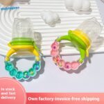 Apple Bear Full Silicone Fruits and Vegetables Foods Tools Biting Music Baby Teeth - Image 5