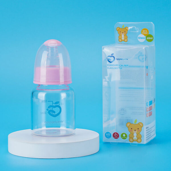 Applebear PP Glass Feeder Milk Bottle - 60ml