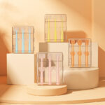 Silicone Baby Toothbrush Set | Infant Oral Care Kit with Tongue Cleaner, 3-Sided Toothbrush & Teether Brush - Image 5