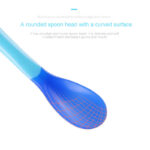 Baby Temperature-sensing Spoon Child Soft Head Soup Spoon High Temperature Color Changing Spoon - Image 3