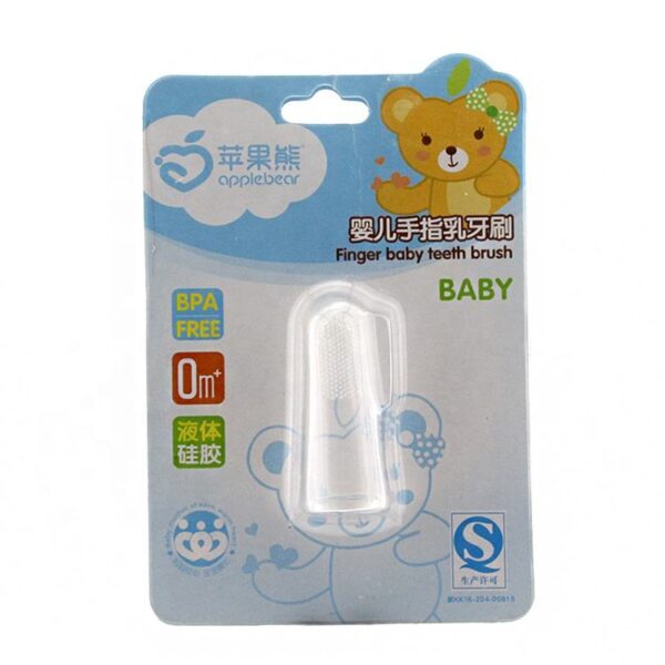 AppleBear Food-grade Newborn Baby Toothbrush Finger