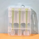 Silicone Baby Toothbrush Set | Infant Oral Care Kit with Tongue Cleaner, 3-Sided Toothbrush & Teether Brush - Image 2