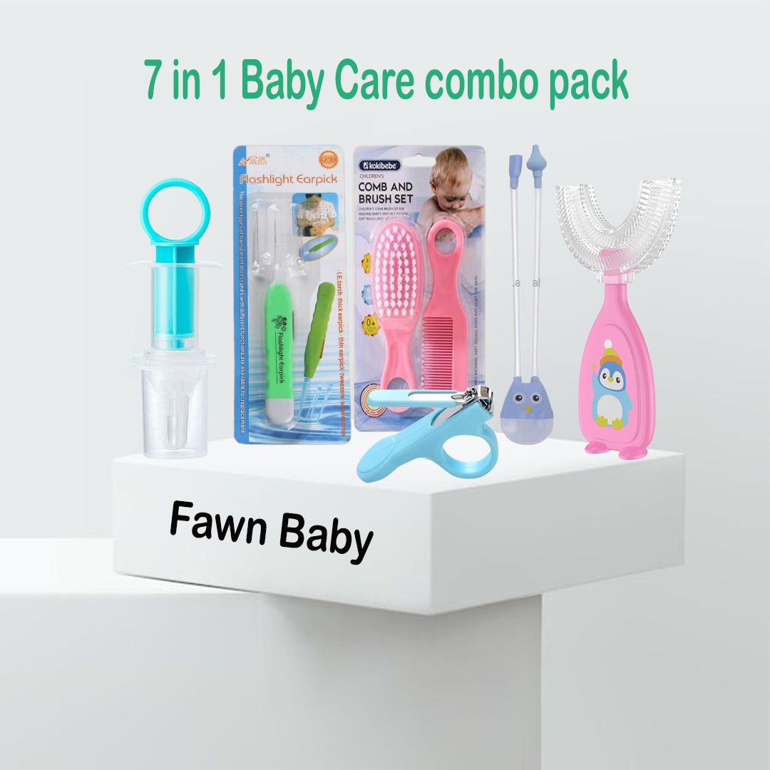 hhfhfhfhf 7 in 1 Baby Care combo pack - Image 1