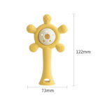 Colorful Rattles Baby Toys New Bpa Free Teether silicone Rattle Toy - Image 7