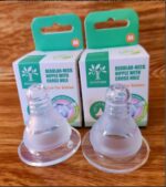 Minitree Silicone Feeder Nipple(Size:- S, M, L) Cross hole- 1 pcs - Image 4