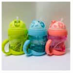 Baby Water Pot/Mum Pot/Bottle Training Cup With Straw and Drinking Pipe - Image 2