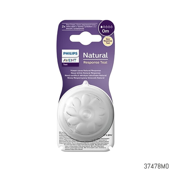 Philips Avent Natural Response Nipple 2pcs Set - 0m