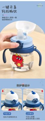 250ml Crocodile themes baby water pot mum pot - Image 3