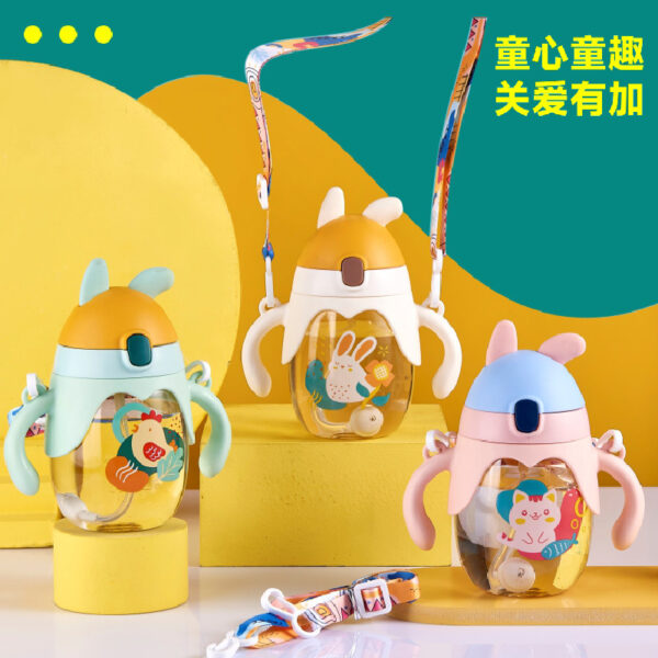 250ml Kitty cat theme baby water pot mum pot