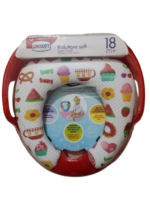 Print Design Baby Commode Seat With Handle for Potty Training 18m+ - Image 4