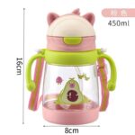 Cute Cartoon Design Baby Water Bottle (Mom Pot) - 450 ml - Image 3