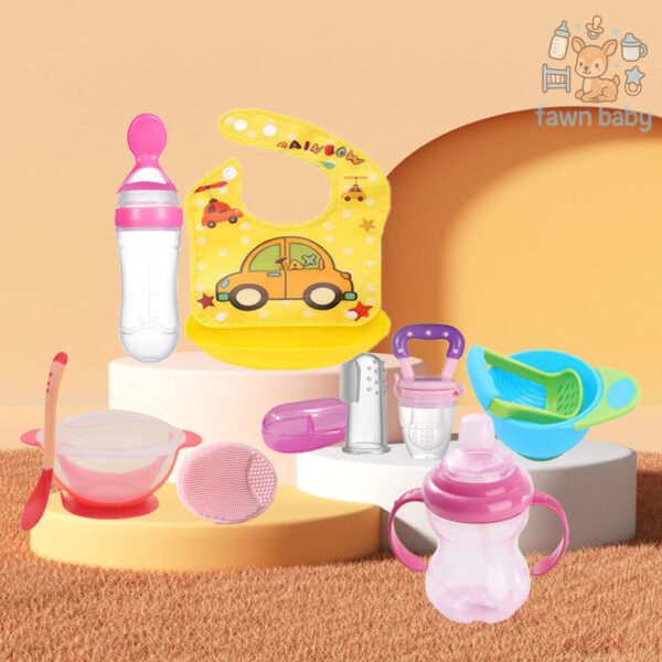 8 in 1 baby feeding combo pack