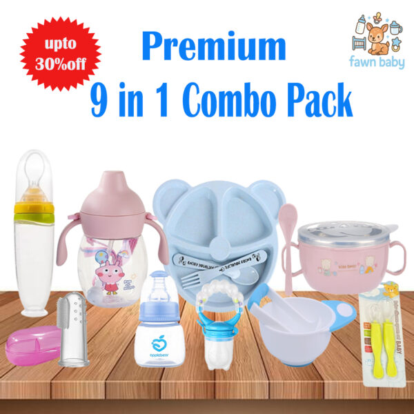9 in 1 complete baby feeding combo pack - 1