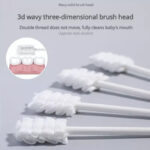 Gentle Baby Tongue Cleaner Brush box of 30 pcs - Image 3