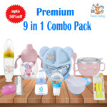 Baby Feeding Combo Pack of 9 pcs