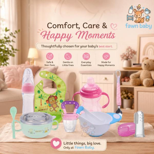 Pack of 8 Baby feeding combo Pack
