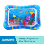 Inflatable Tummy Time Mat Baby Water Play Mat (69*51*8 cm) - Image 7