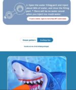 Inflatable Tummy Time Mat Baby Water Play Mat (69*51*8 cm) - Image 3